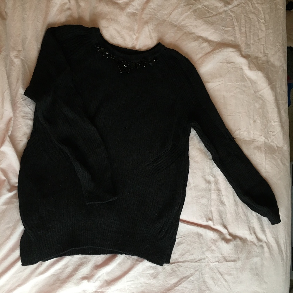 Embellished Sweater